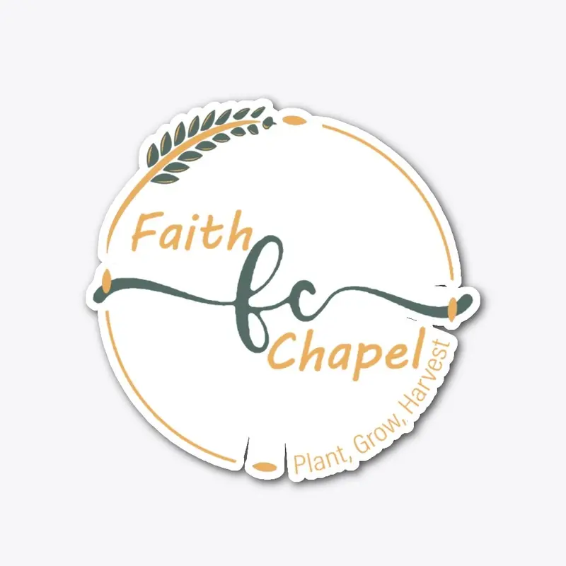 Faith Chapel die cut sticker